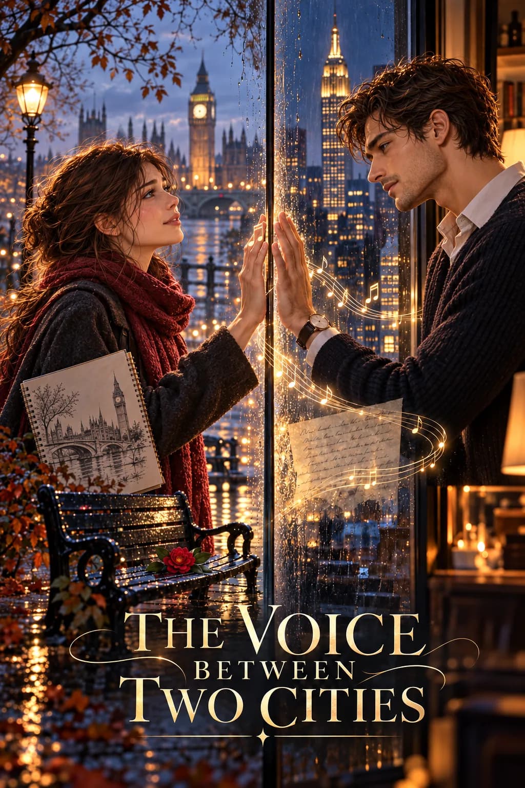 Cover of The Voice Between Two Cities by Violet