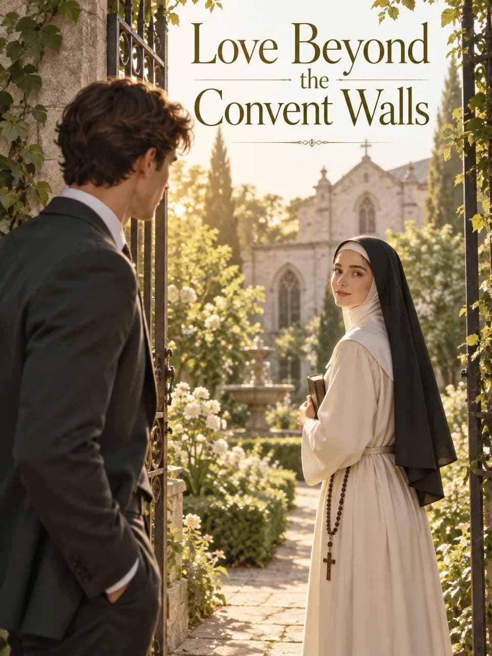 Cover of Love Beyond the Convent Walls by Charlotte Vale