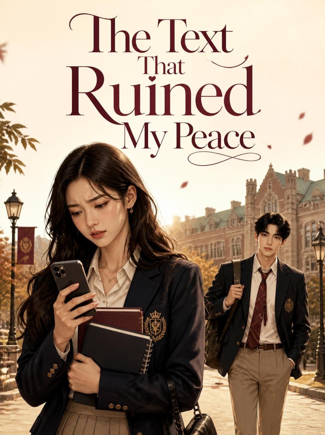 Cover of The Text That Ruined My Peace by Estelle Marlowe
