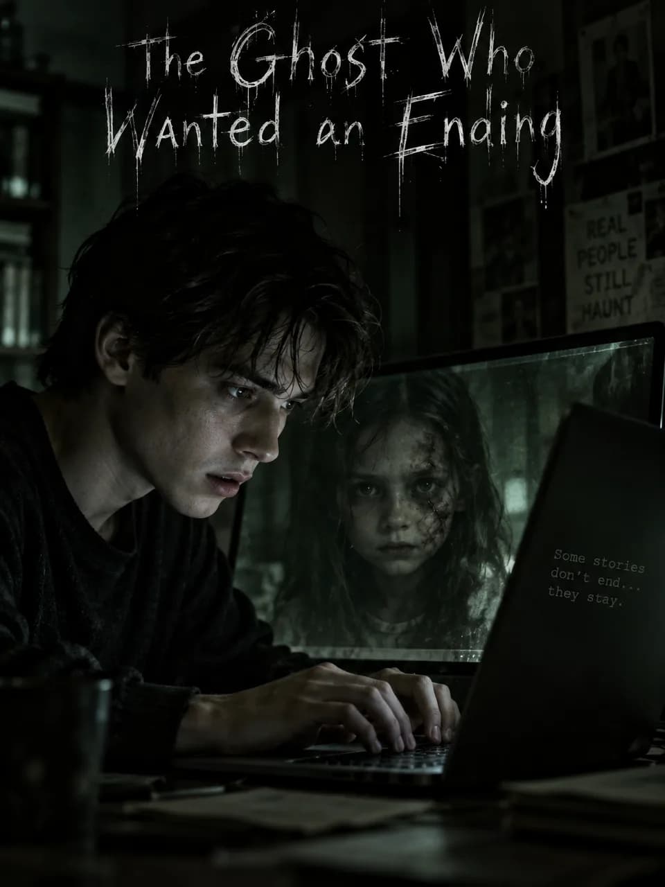 Cover of The Ghost Who Wanted an Ending by Samuel Crane