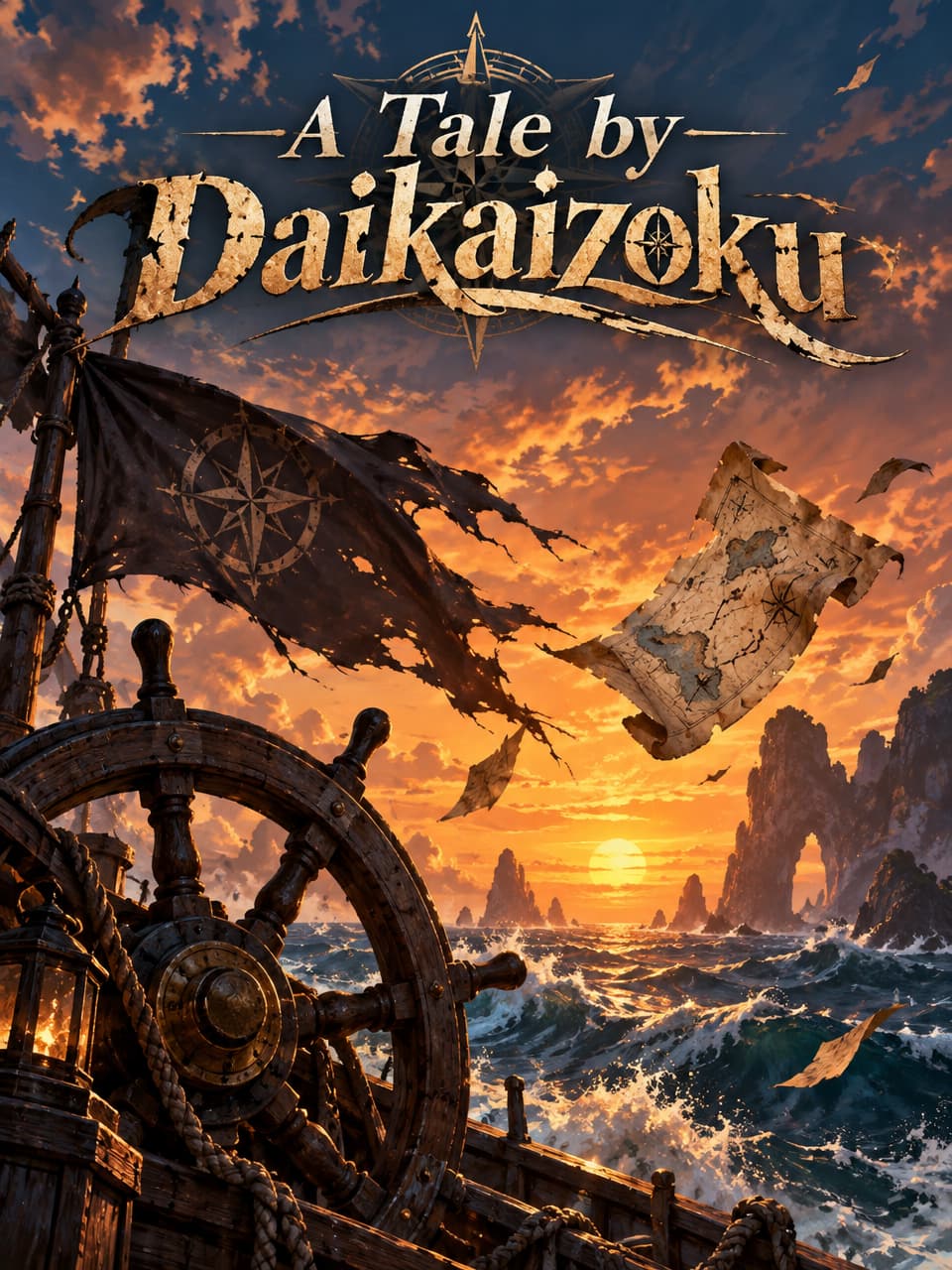Cover of A Tale by Daikaizoku by Corsair Wade