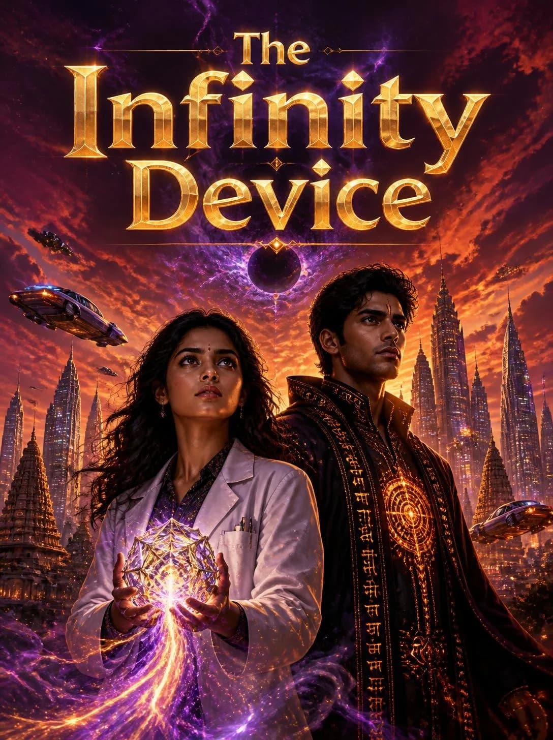 Cover of The Infinity Device by Marcus Halloway