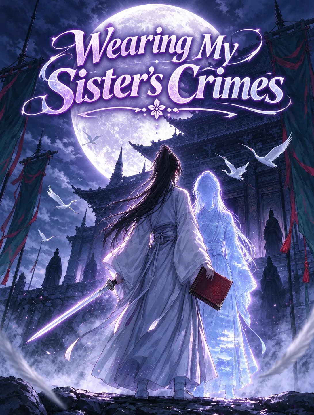 Cover of Wearing My Sister's Crimes by Mara Quinn
