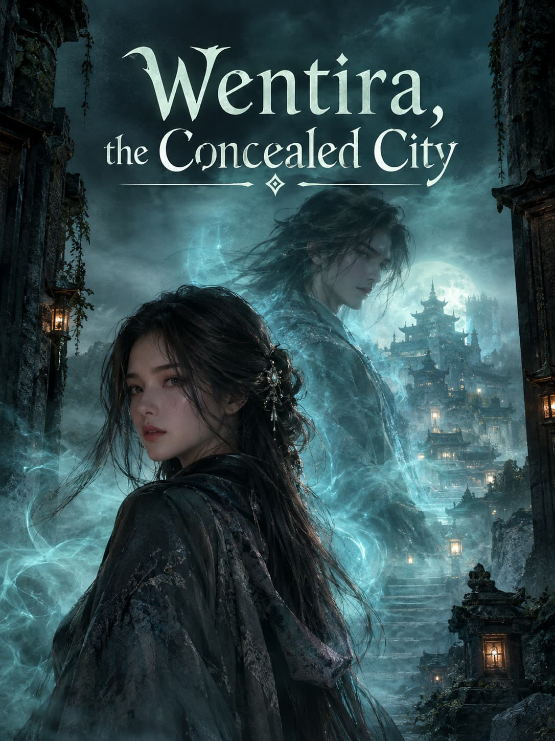 Cover of Wentira, the Concealed City by Leon Laurent