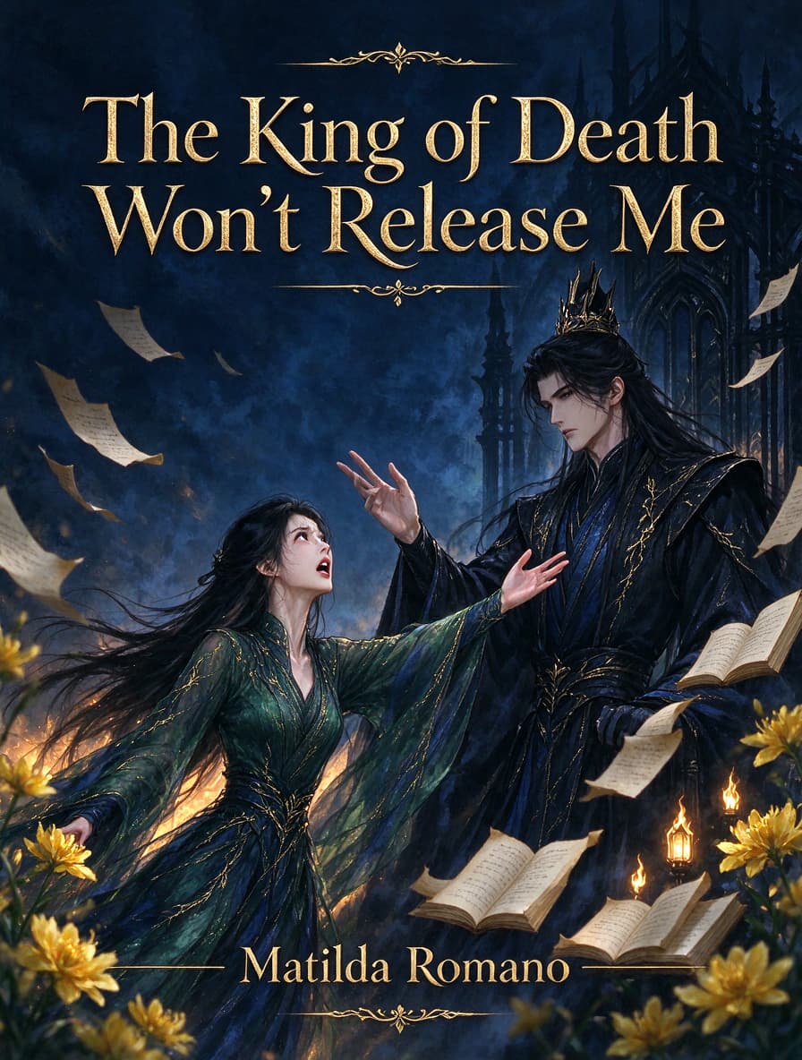 Cover of The King of Death Won't Release Me by Matilda Romano