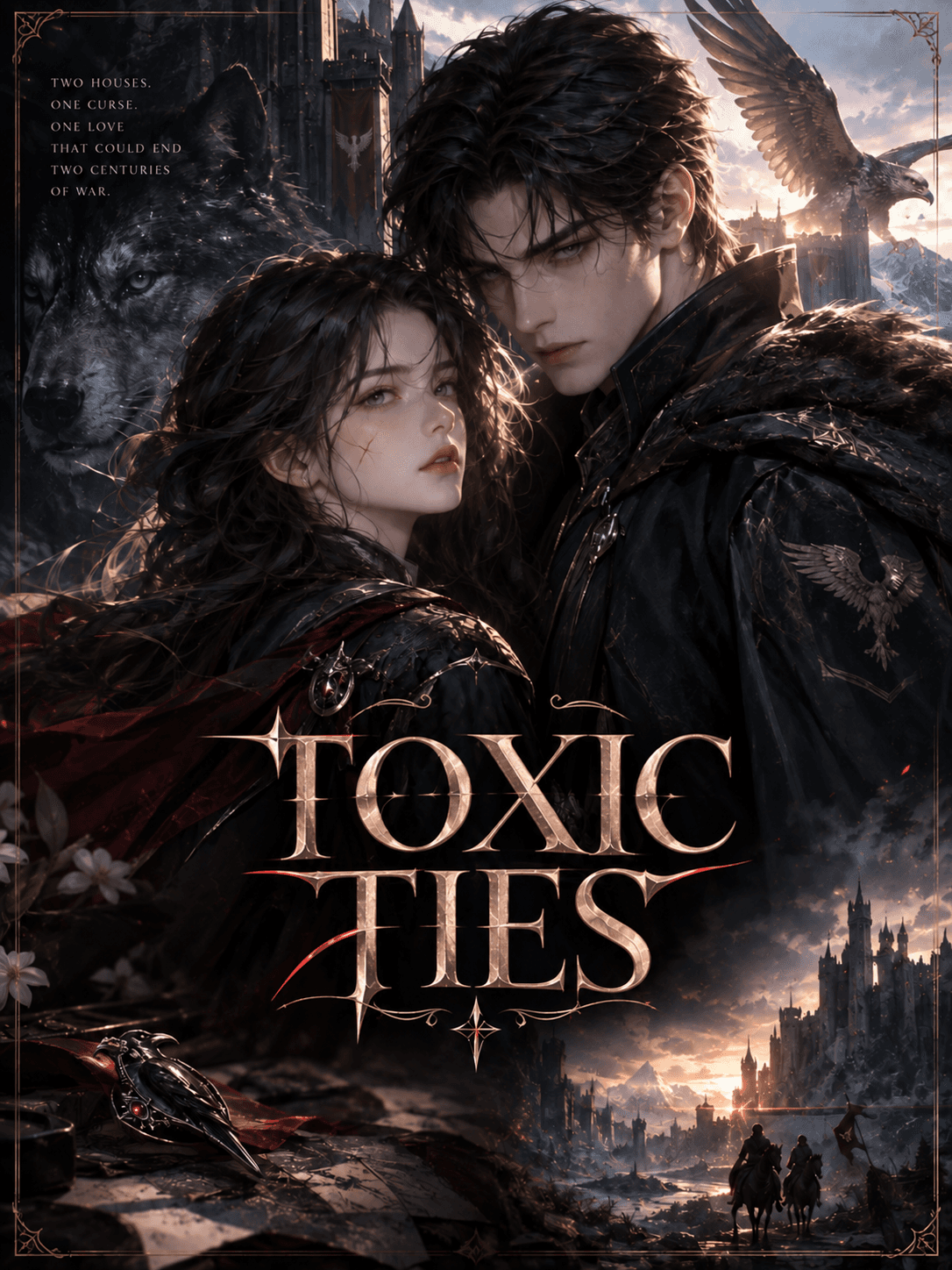 Cover of Toxic Ties by Isolde Vaskara