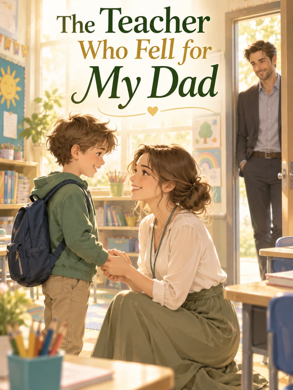 Cover of The Teacher Who Fell for My Dad by Yasmin Cole