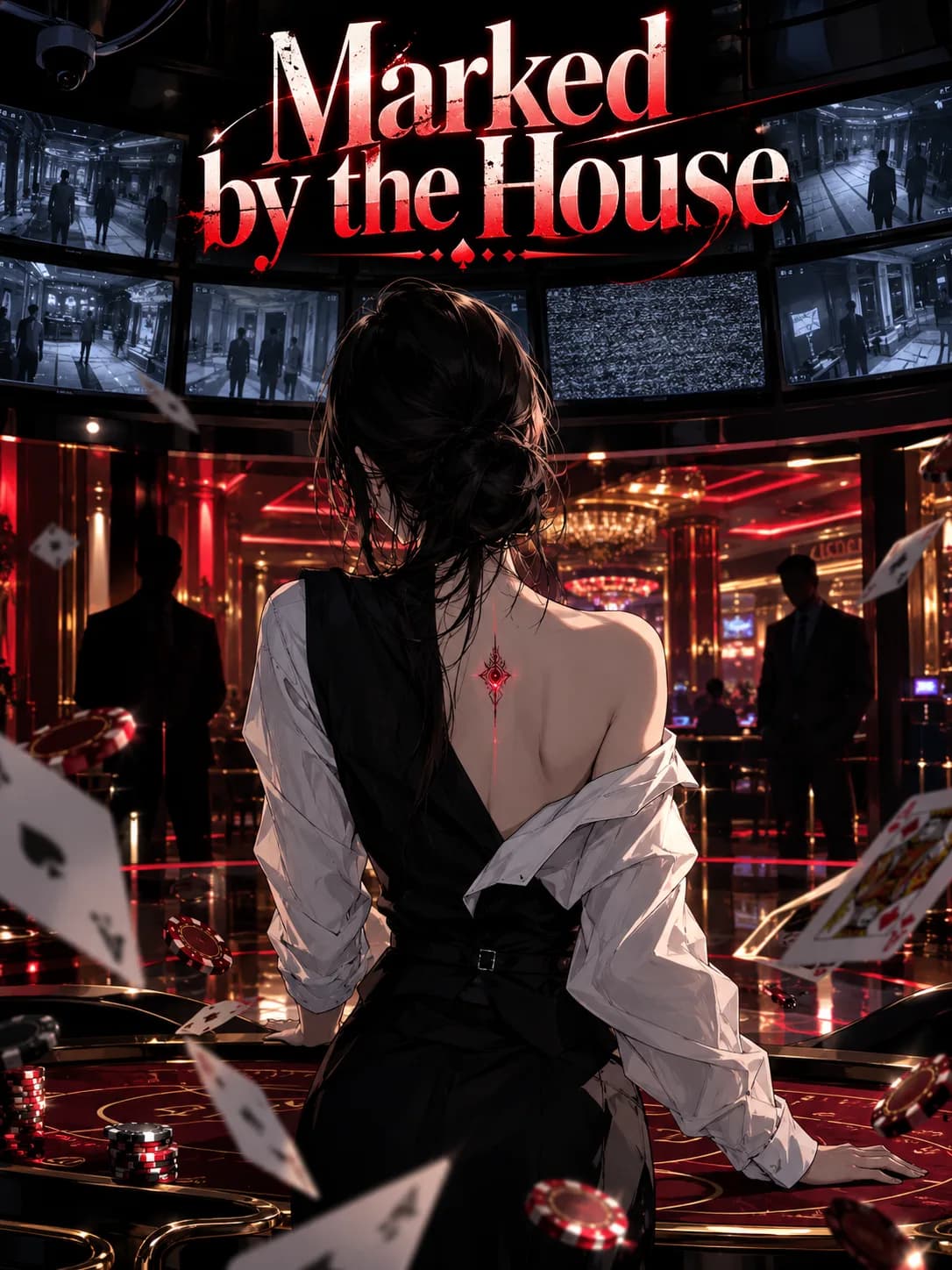 Cover of Marked by the House by Mesmer Lord