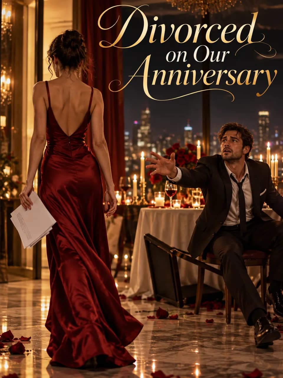 Cover of Divorced on Our Anniversary by Hannah Pierce