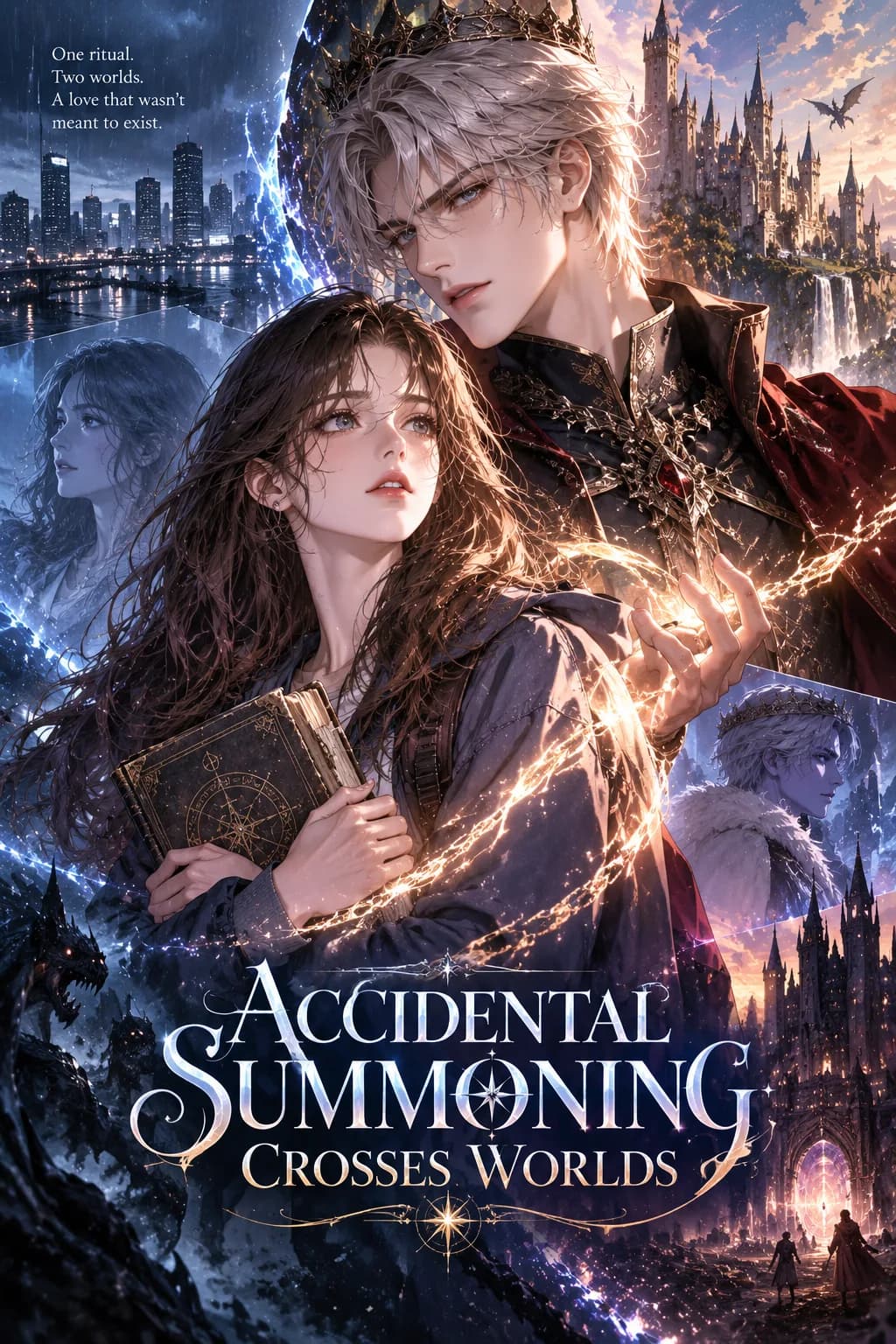 Cover of ACCIDENTAL SUMMONING CROSSES WORLDS by Violet