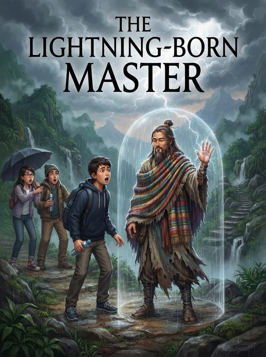 Cover of The Lightning-Born Master by Parker Lowell