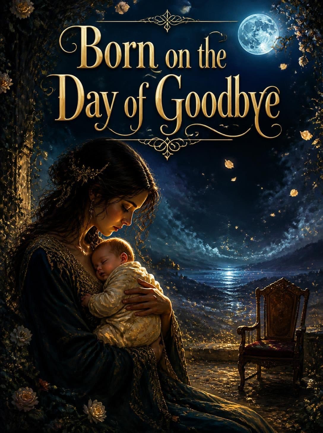 Cover of Born on the Day of Goodbye by Iris Kuiper