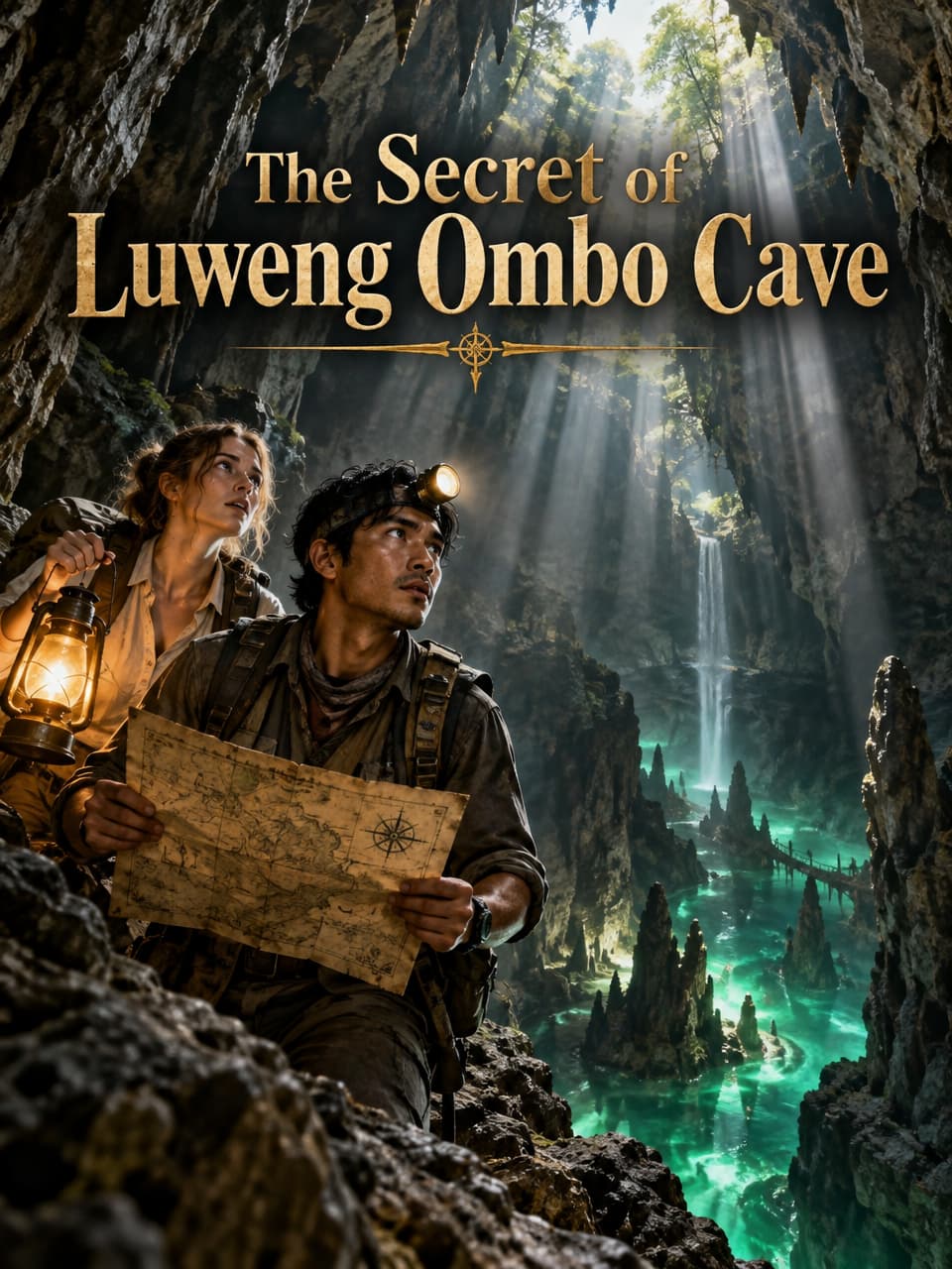 Cover of The Secret of Luweng Ombo Cave by Ulric Vantage