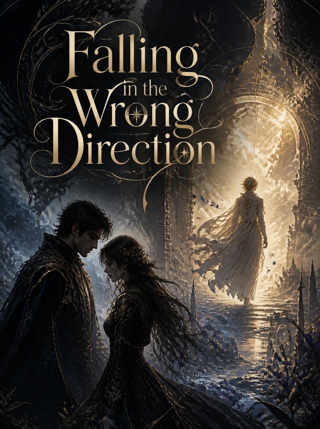 Cover of Falling in the Wrong Direction by Sven Sørensen