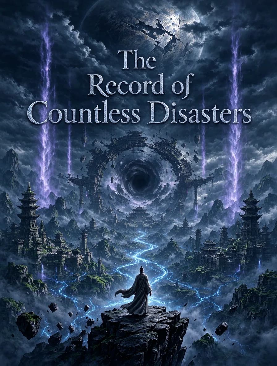 Cover of The Record of Countless Disasters by Lukas Keller