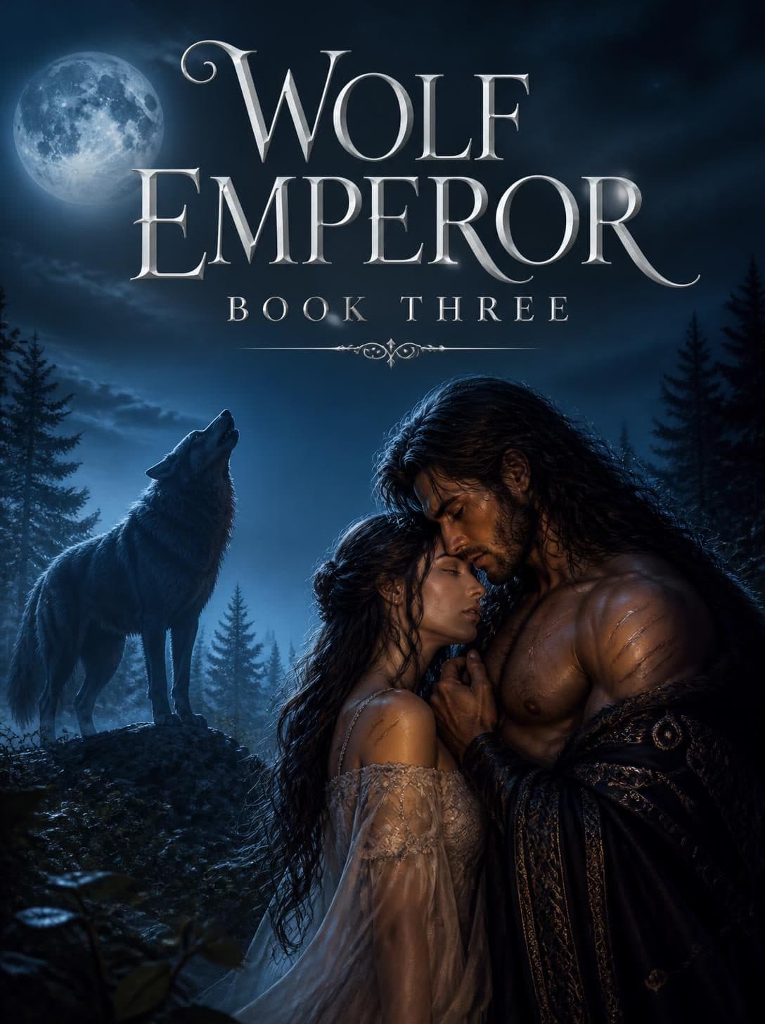 Cover of Wolf Emperor, Book Three by Élodie Pemberton