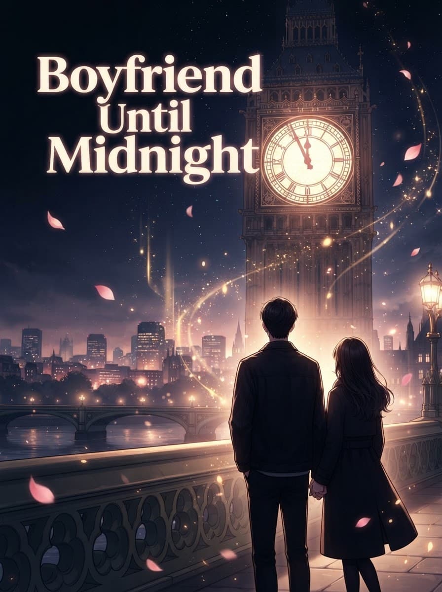 Cover of Boyfriend Until Midnight by Seren Hollis