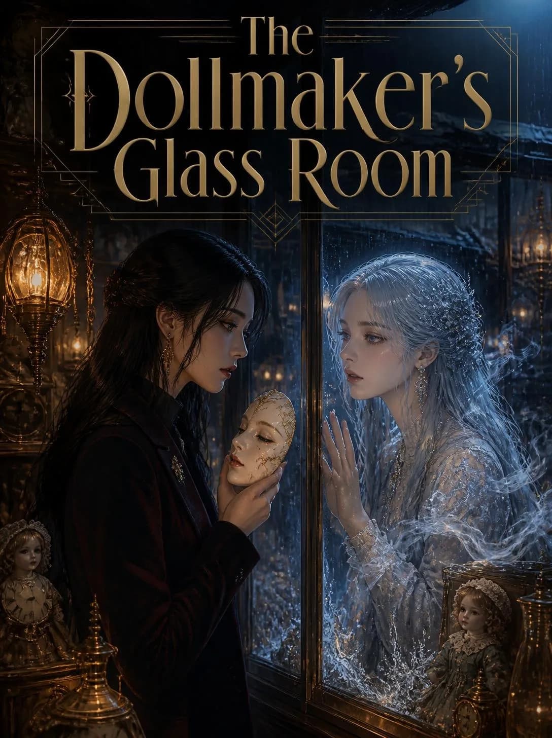 Cover of The Dollmaker's Glass Room by Evelyn Ashcombe