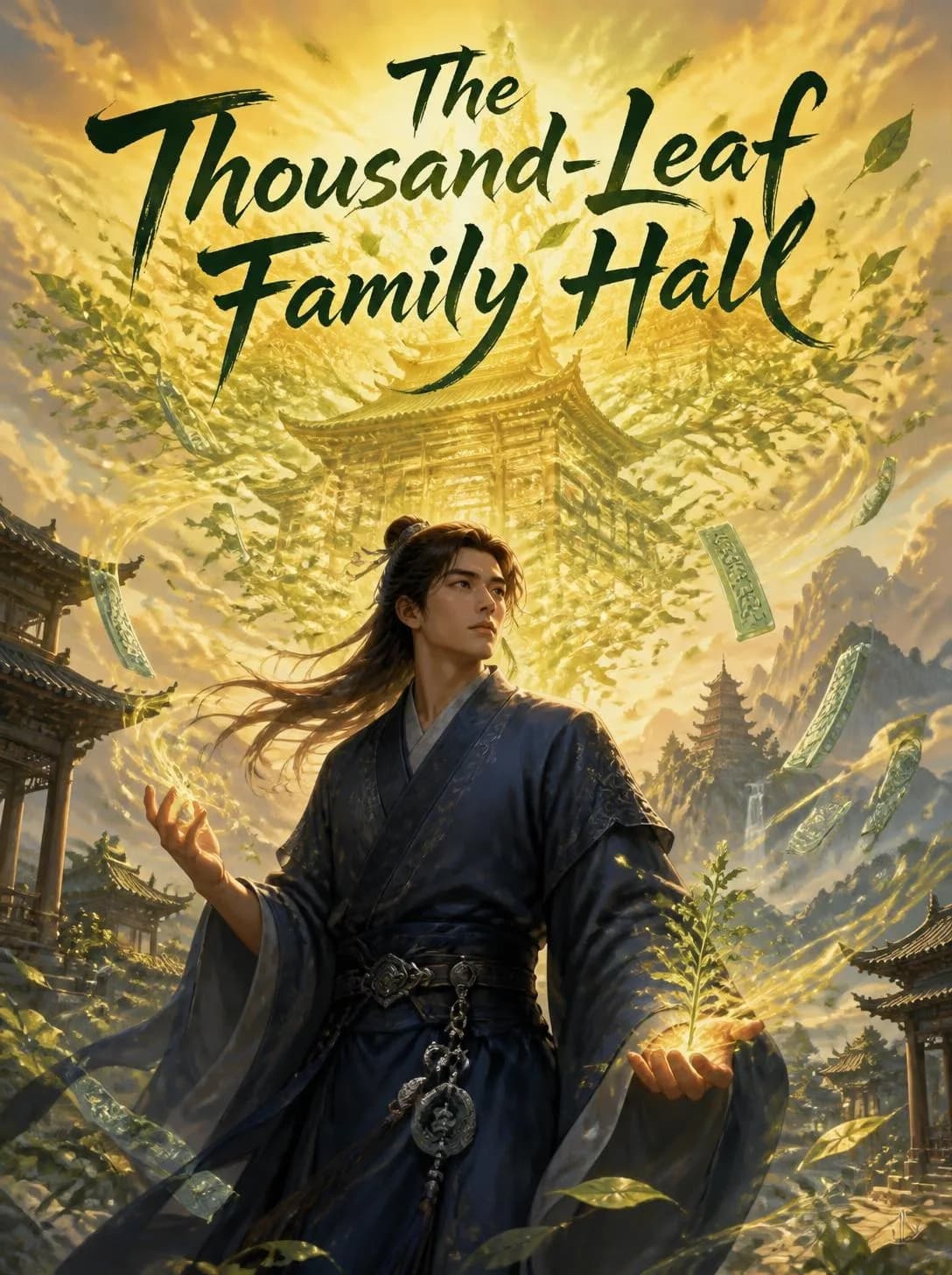 Cover of The Thousand-Leaf Family Hall by Kenneth Ashworth