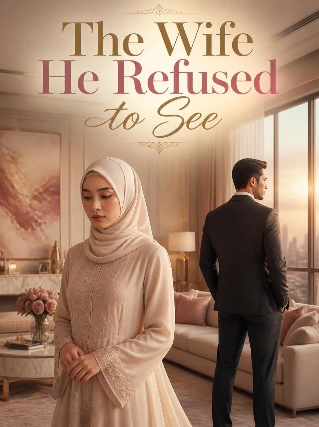 Cover of The Wife He Refused to See by Hannah Merriwell