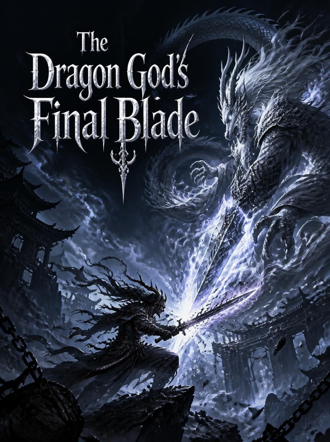 Cover of The Dragon God's Final Blade by Nicolas Ashcombe
