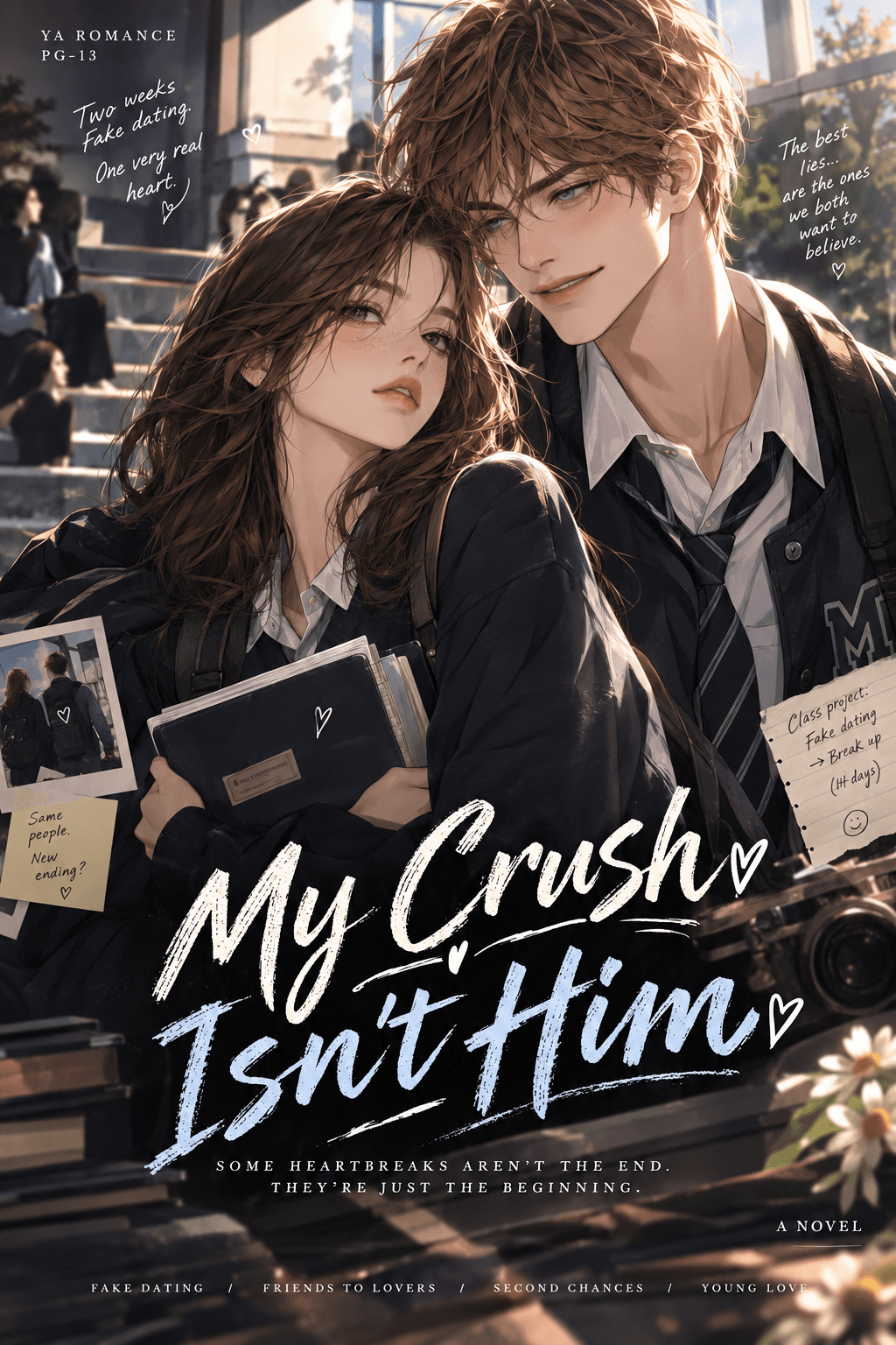 Cover of My Crush Isn't Him by Kelly Johnson