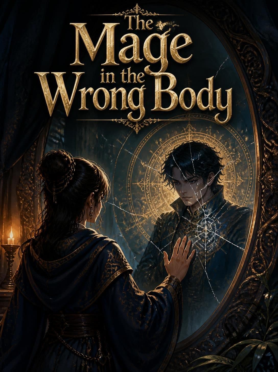Cover of The Mage in the Wrong Body by Dante Fontaine