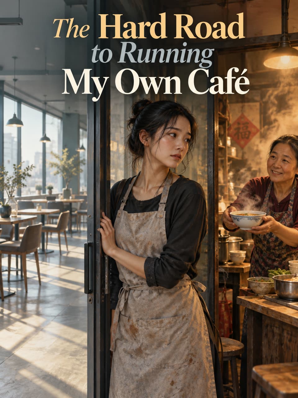 Cover of The Hard Road to Running My Own Café by Niall Brennan