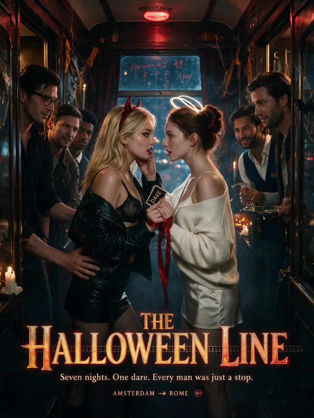 Cover of The Halloween Line by Andy Dawn