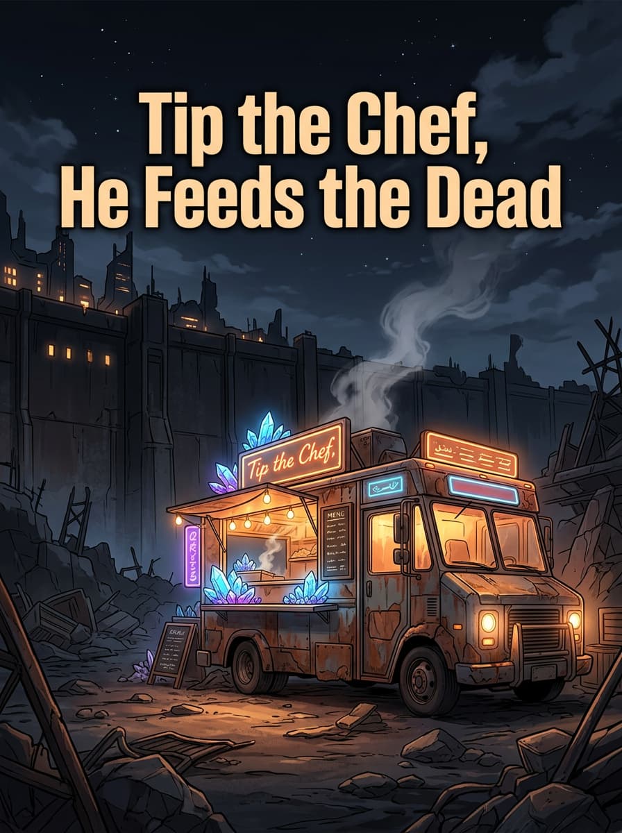 Cover of Tip the Chef, He Feeds the Dead by Nyx Halloran