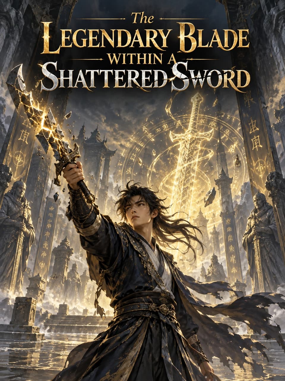 Cover of The Legendary Blade Within a Shattered Sword by Dmitri Hale