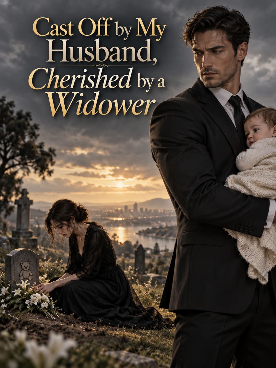 Cover of Cast Off by My Husband, Cherished by a Widower by Delia Dunmore