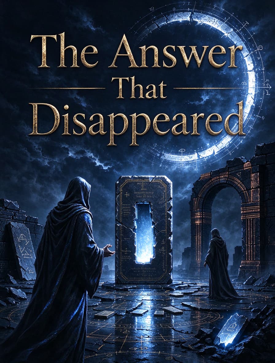 Cover of The Answer That Disappeared by Oliver Romano