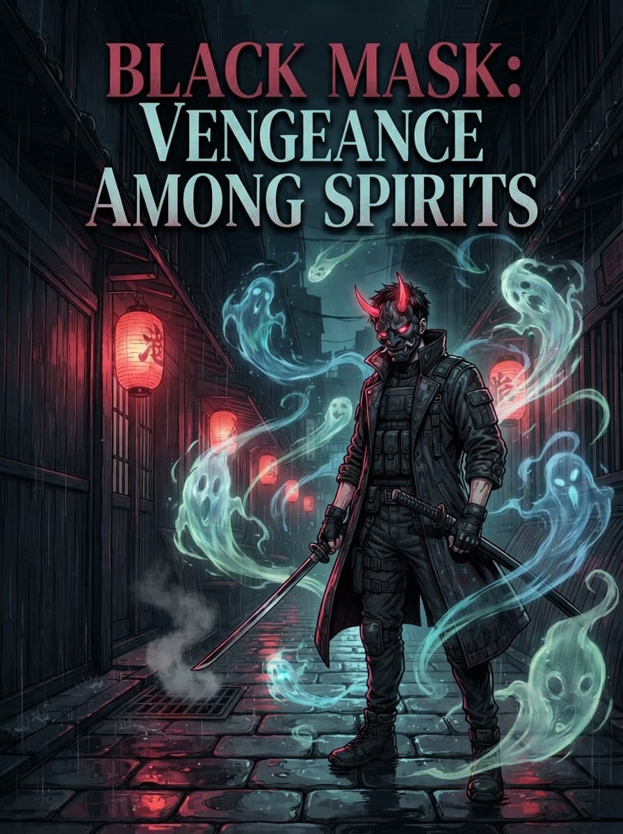Cover of Black Mask: Vengeance Among Spirits by Cyrus Bell