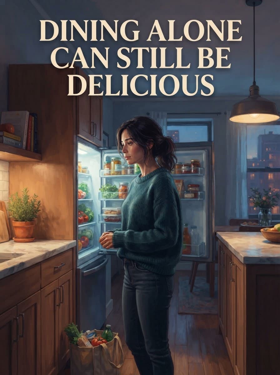 Cover of Dining Alone Can Still Be Delicious by Théo Keller