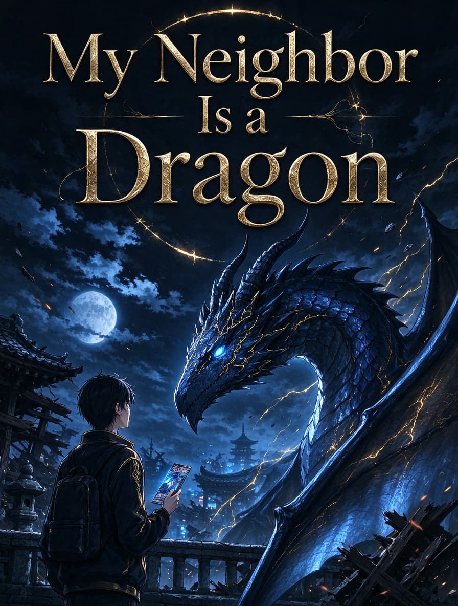 Cover of My Neighbor Is a Dragon by Luca Vermeer