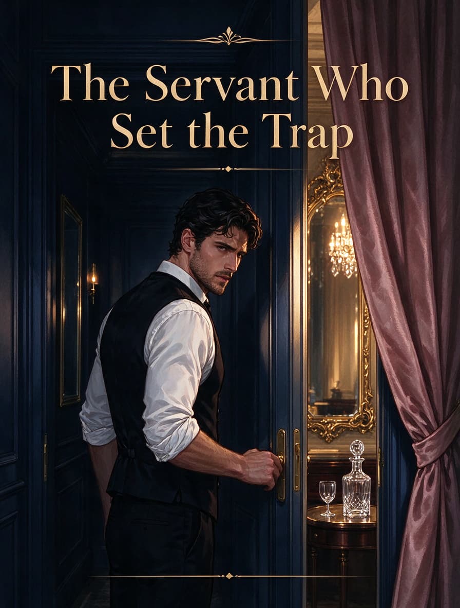 Cover of The Servant Who Set the Trap by Bastian Delacroix