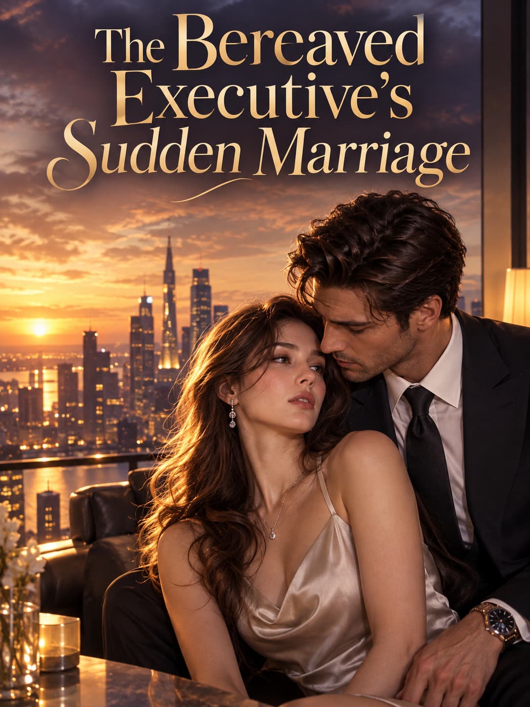 Cover of The Bereaved Executive's Sudden Marriage by Rowan Bellini