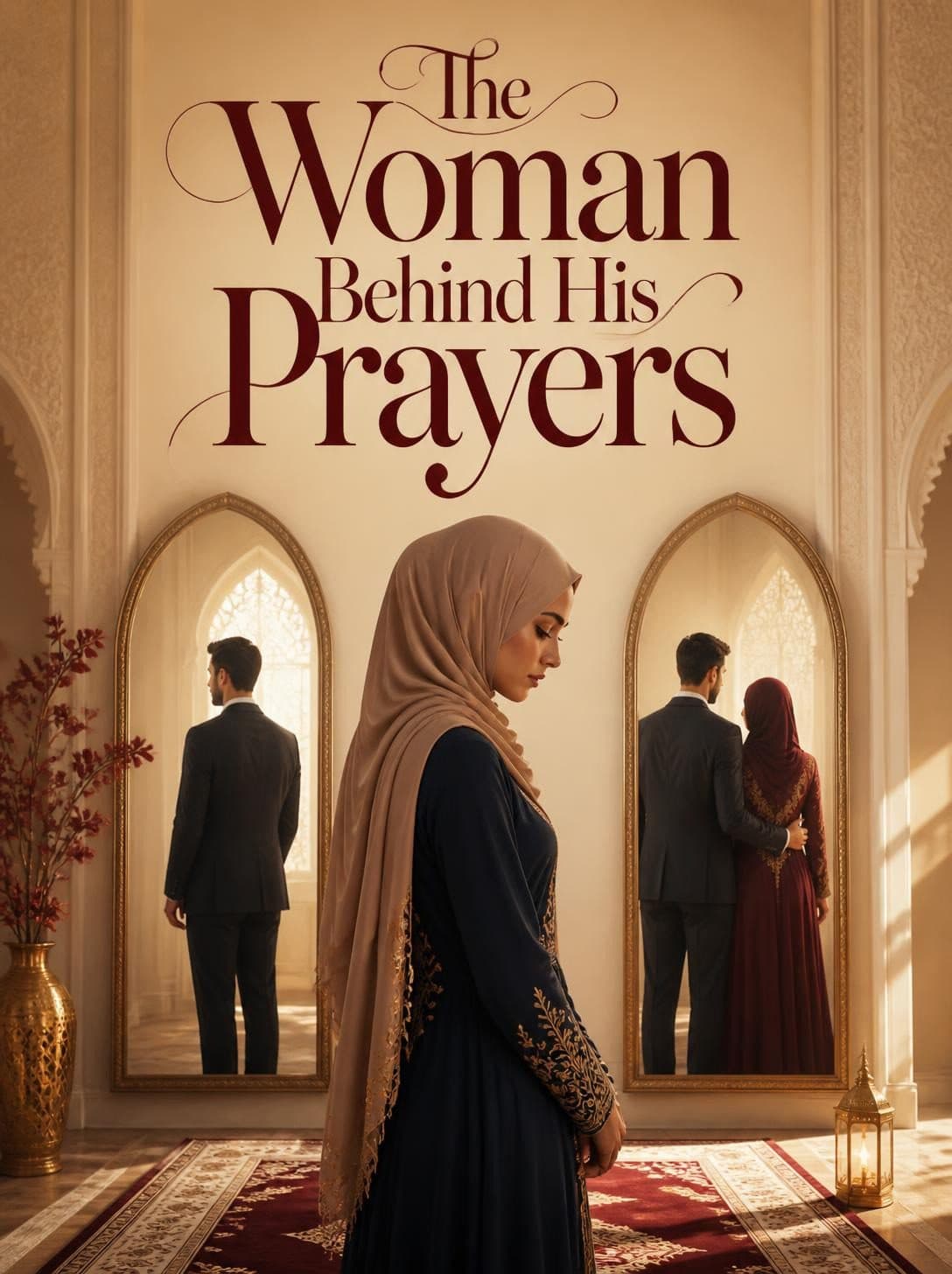Cover of The Woman Behind His Prayers by Florence Winterfeld
