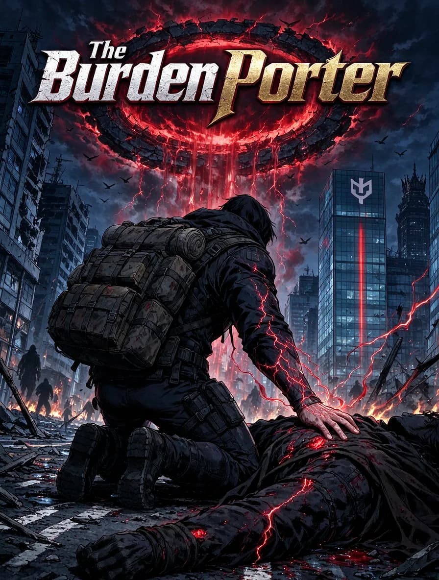 Cover of The Burden Porter by Jin Raye