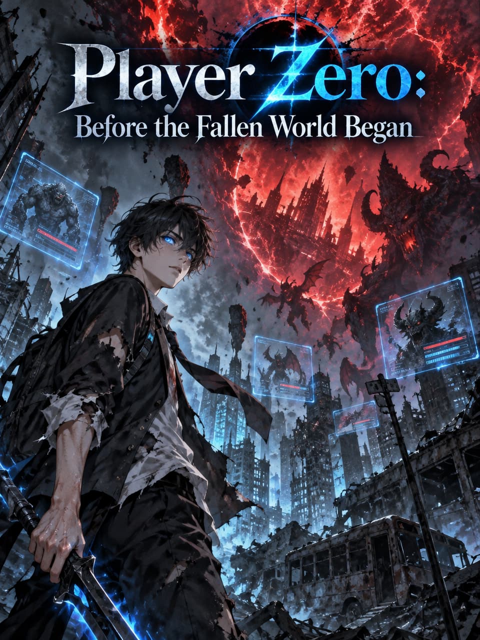 Cover of Player Zero: Before the Fallen World Began by Gwen Talbot