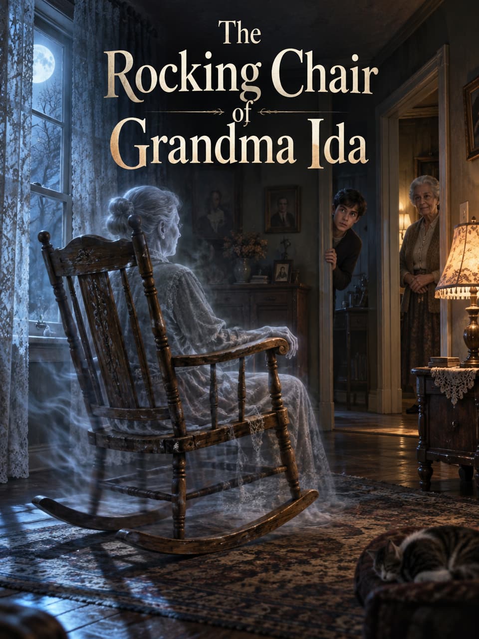 Cover of The Rocking Chair of Grandma Ida by Dashiell Delacourt