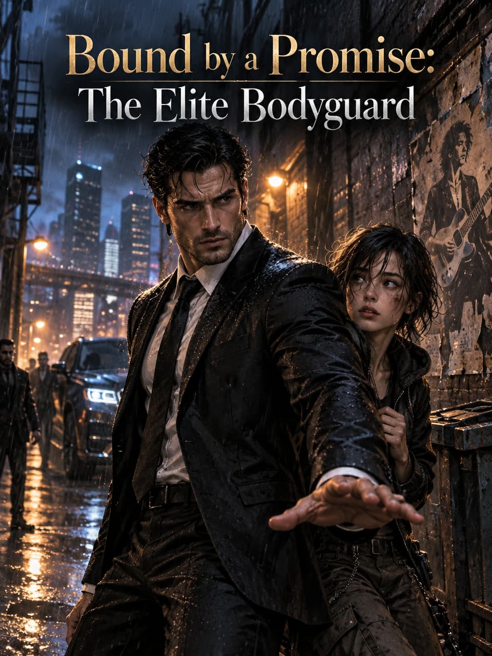 Cover of Bound by a Promise: The Elite Bodyguard by Larkin Dunbarrow