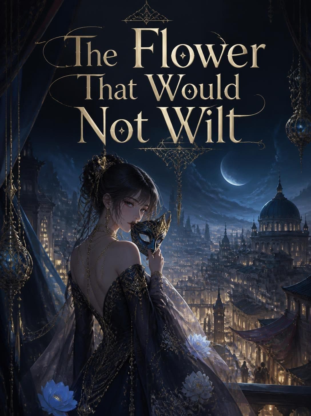 Cover of The Flower That Would Not Wilt by Elise Ashcombe