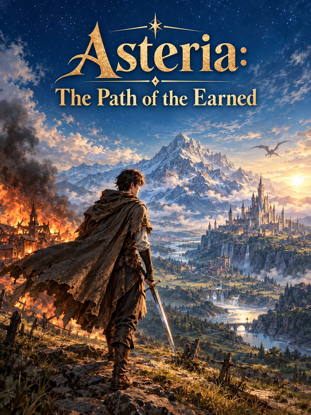 Cover of Asteria: The Path of the Earned by Quinn Delacroix