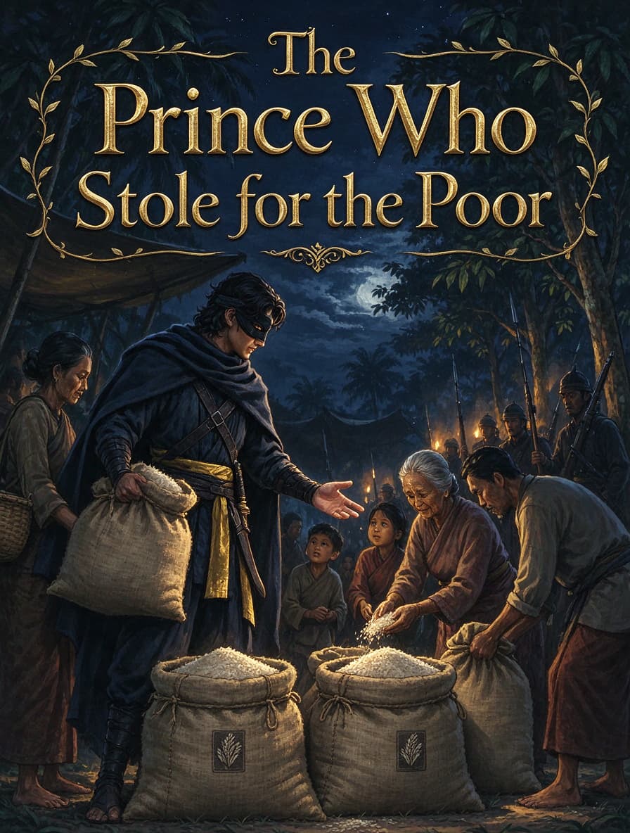 Cover of The Prince Who Stole for the Poor by Silvio Moreau