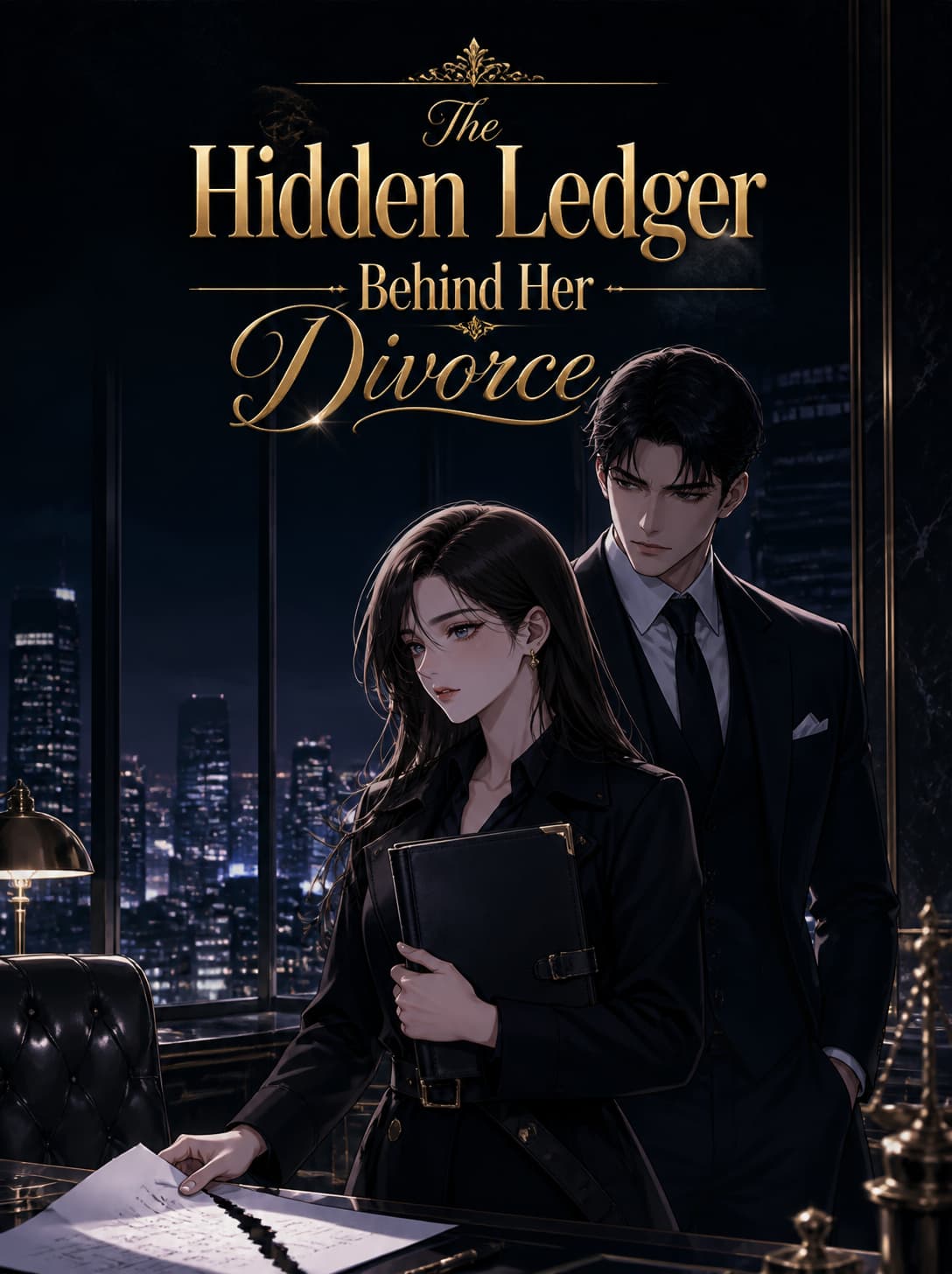 Cover of The Hidden Ledger Behind Her Divorce by Kai Everett