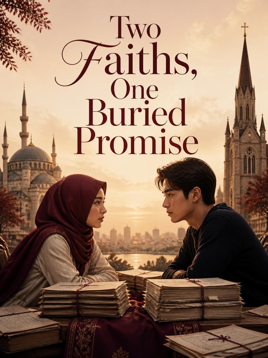 Cover of Two Faiths, One Buried Promise by Annelise Van Loon