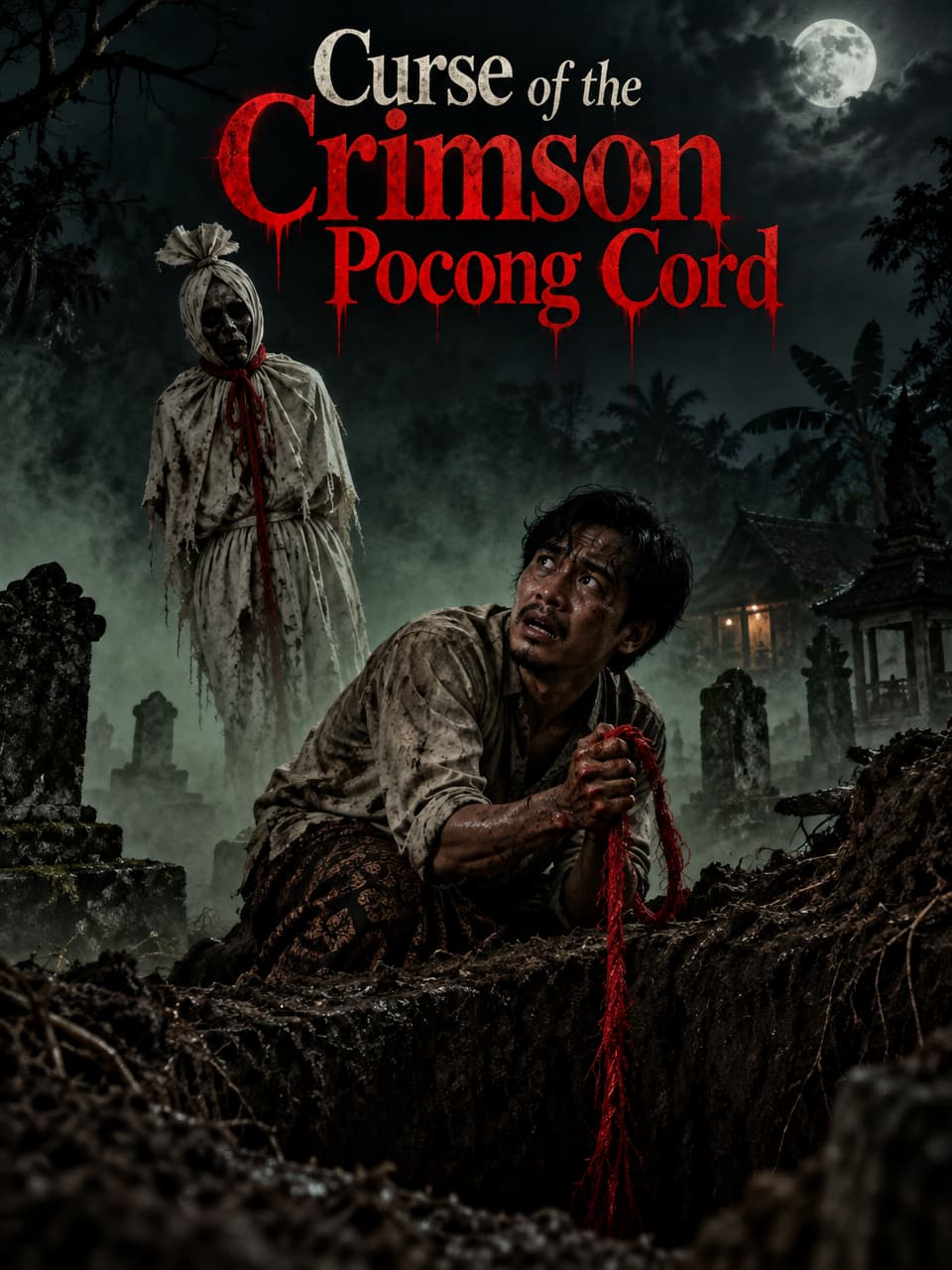 Cover of Curse of the Crimson Pocong Cord by Pippa Lowell