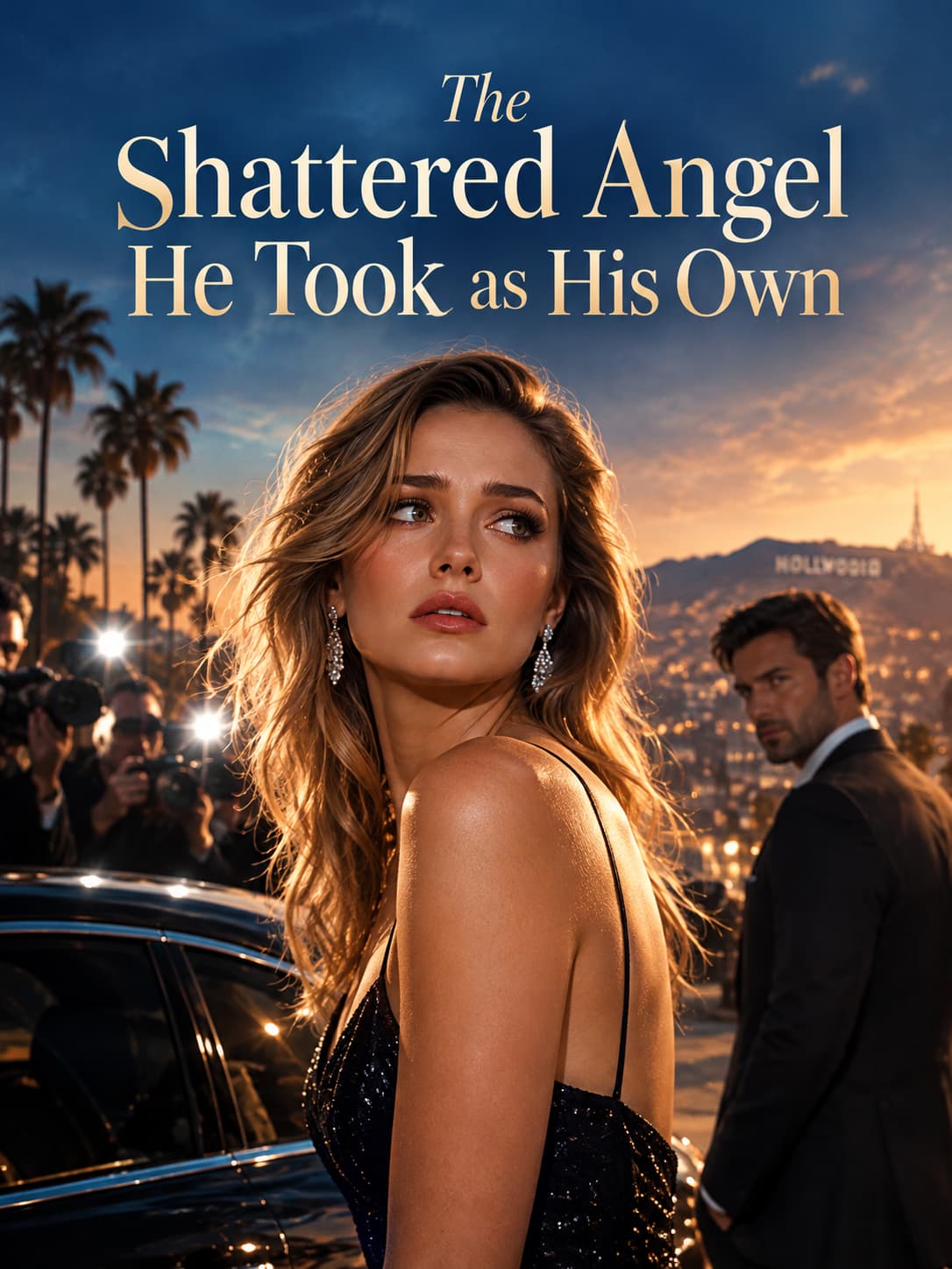 Cover of The Shattered Angel He Took as His Own by Isabel Smit